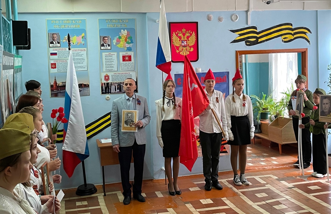 «Линейка Победы», посвященная великому празднику, Дню Победы.