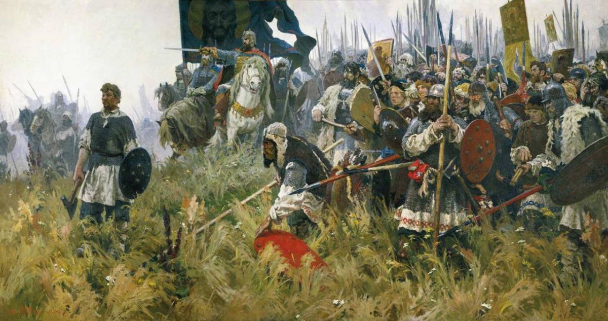 День победы русских полков во главе с великим князем Дмитрием Донским над монголо-татарскими войсками в Куликовской битве.